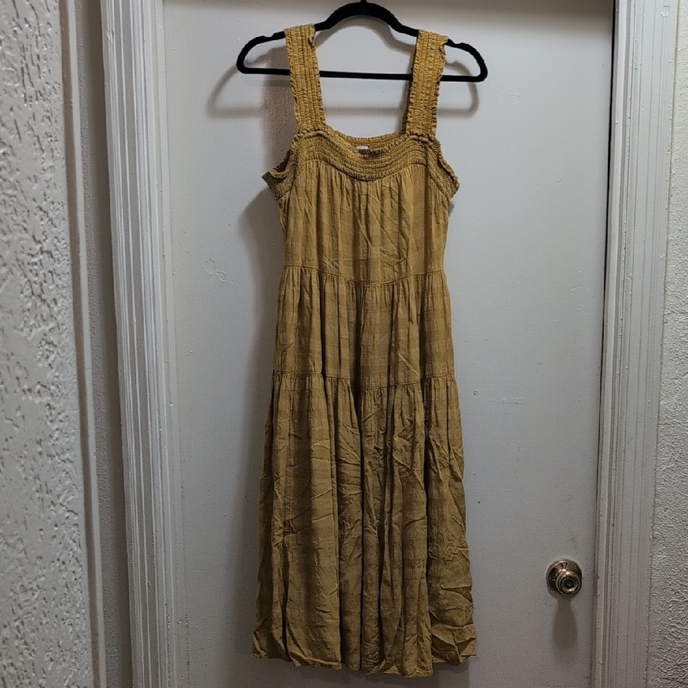 Old Navy Mustard Maxi Dress